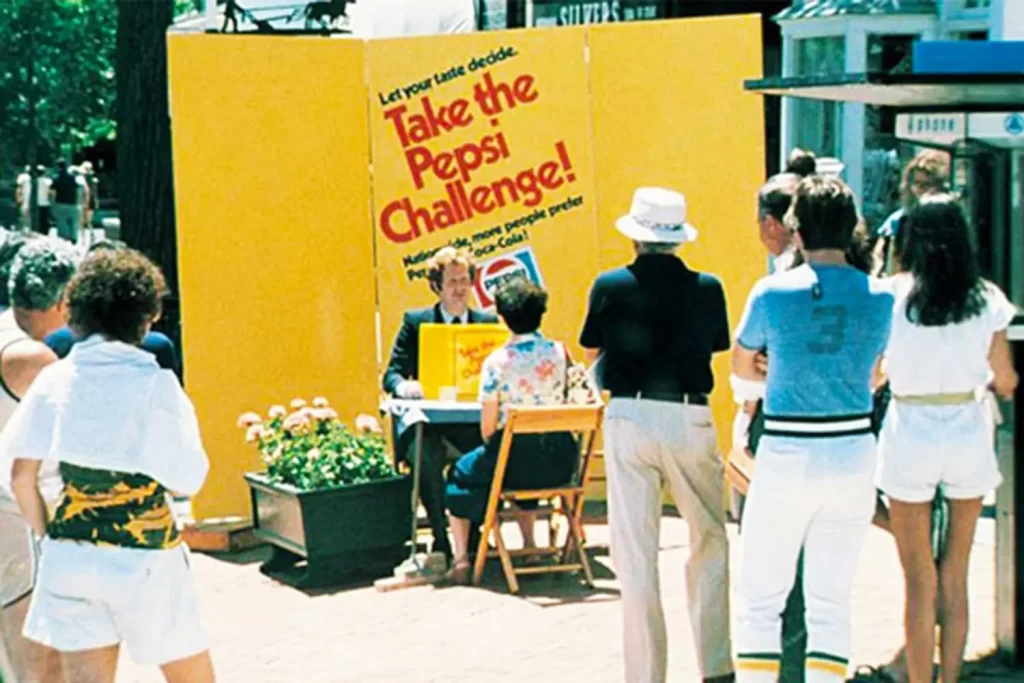 Imagen del Pepsi Challenge 1975